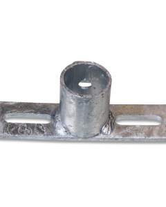 Wall bearing, galvanized for 1" tube without screws (400022)